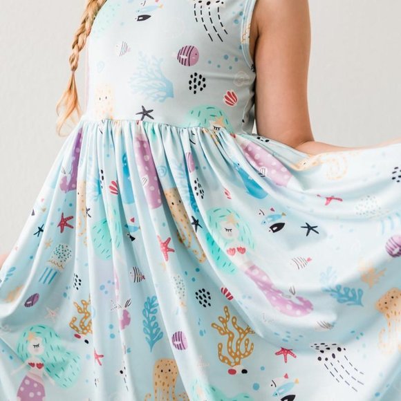 Mila & Rose Happy As A Clam Tank Twirl Dress - Picture 5 of 5